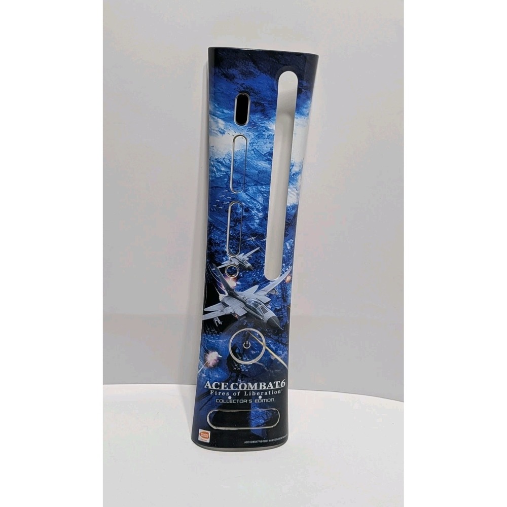 Ace Combat 6 Xbox 360 Faceplate Collector's Edition Blue Ocean Jet Console Cover